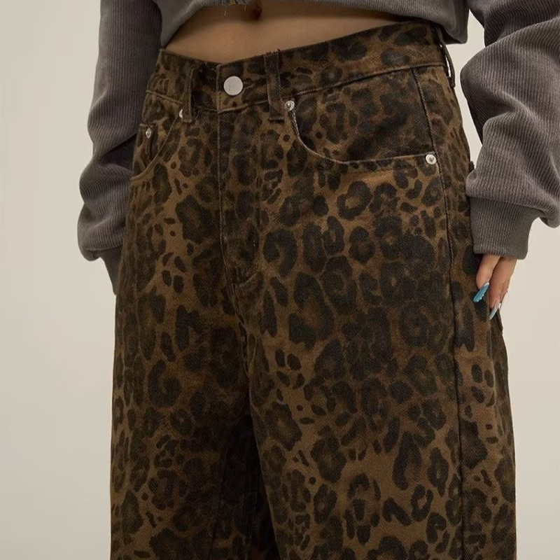 Zoë Luipaard Jeans