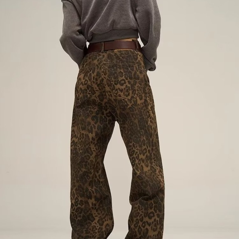 Zoë Luipaard Jeans